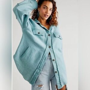 ✨ Free People Oversized Ruby Jacket – Mountain Jubilee ✨